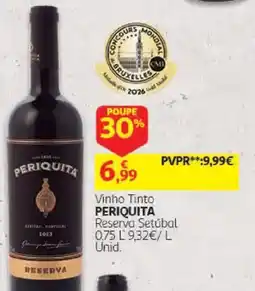 Auchan vinho tinto periquita reserva setúbal promoção