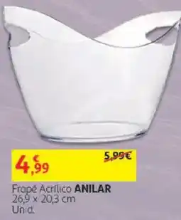 Auchan Frapé Acrílico Anilar promoção