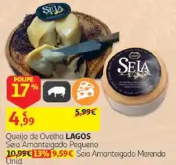 Auchan Queijo de Ovelha Lagos Seia Amanteigado Pequeno promoção