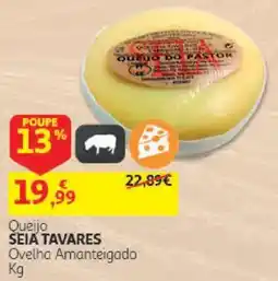 Auchan Queijo Seia Tavares Ovelha Amanteigado promoção