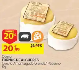 Auchan Queijo Fornos de Algodres Ovelha Amanteigado promoção