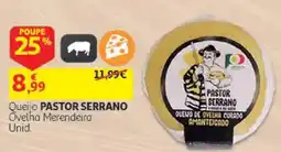 Auchan Queijo Pastor Serrano Ovelha Merendeira promoção