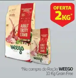 Auchan Ração Weego Adult Tasty Lamb promoção