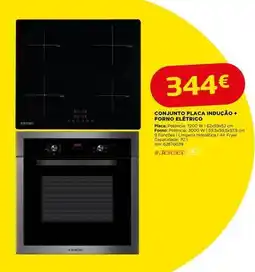 Bricomarché Jocel - conjunto placa indução + forno promoção