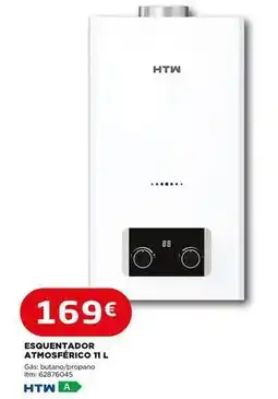 Bricomarché Esquentador atrosférico 11 l promoção