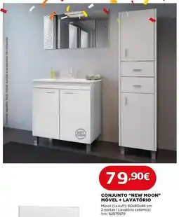 Bricomarché Conjunto movel + lavatorio promoção