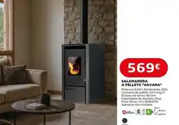 Bricomarché A+ - salamandra a pellets mavena promoção