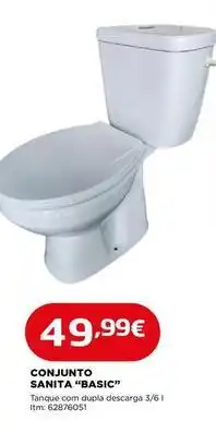 Bricomarché Basic - conjunto sanita basic promoção