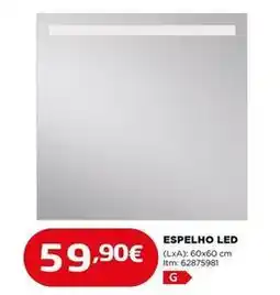 Bricomarché Espelho led promoção