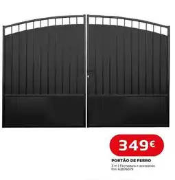 Bricomarché Portao de ferro promoção