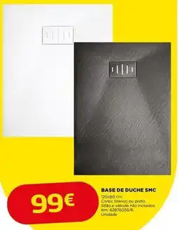 Bricomarché Base de duche smc promoção
