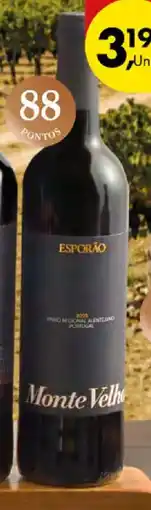Pingo Doce Vinho monte velho promoção