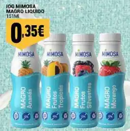Neomáquina Iog mimosa magro liquido promoção