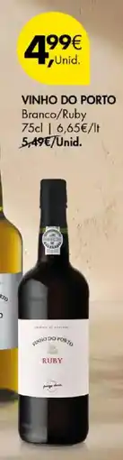 Pingo Doce Vinho do porto promoção