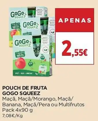 Pouch de fruta gogo squeeze