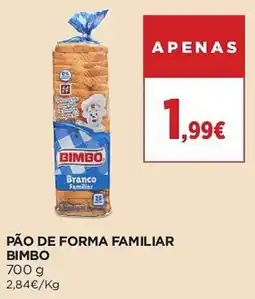El Corte Inglés pão de forma familiar bimbo promoção