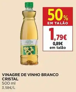 El Corte Inglés vinagre de vinho branco cristal promoção