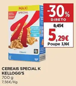 El Corte Inglés Cereais special k kellogg's promoção