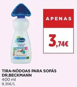 El Corte Inglés tira-nódoas para sofás dr.beckmann promoção