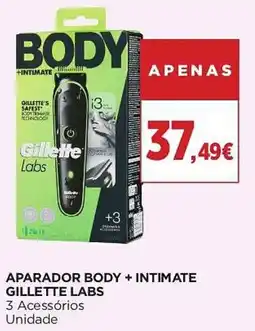 El Corte Inglés Aparador body + intimate gillette labs promoção
