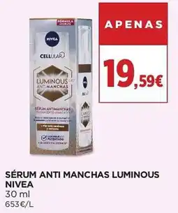 El Corte Inglés Sérum anti manchas luminous nivea promoção