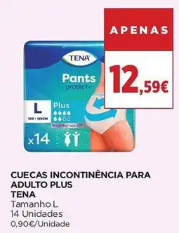 El Corte Inglés Cuecas incontinência para adulto plus tena promoção