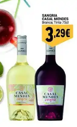 Neomáquina Casal Mendes sangria promoção