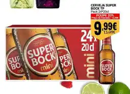 Neomáquina Cerveja super bock mini promoção