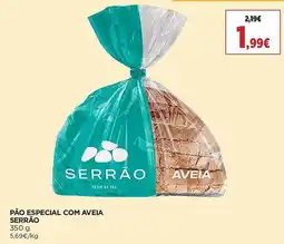 El Corte Inglés Pão especial com aveia serrão promoção