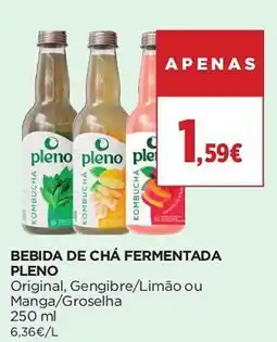 El Corte Inglés bebida de chá fermentada pleno promoção