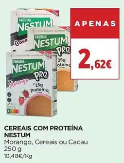 El Corte Inglés Cereais com proteína nestum promoção