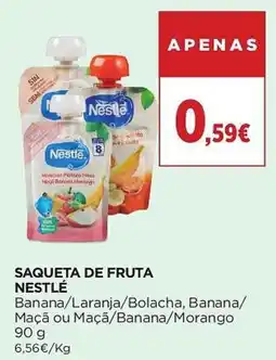 El Corte Inglés saqueta de fruta nestlé promoção
