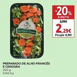 El Corte Inglés Preparado de alho-francês e cenoura promoção