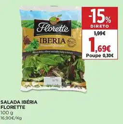 El Corte Inglés Salada ibéria florette promoção