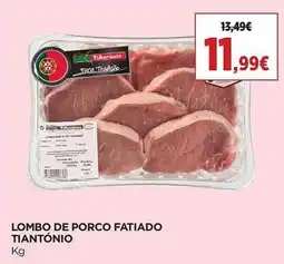 El Corte Inglés Lombo de porco fatiado tiantónio promoção