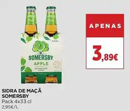 El Corte Inglés Sidra de maçã somersby promoção