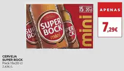 El Corte Inglés Cerveja super bock mini promoção