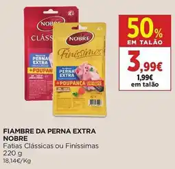 El Corte Inglés Fiambre da perna extra nobre promoção