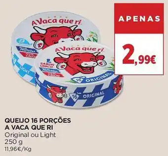 Queijo 16 porções a vaca que ri