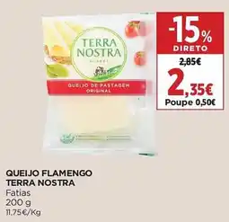 El Corte Inglés Queijo flamengo terra nostra promoção