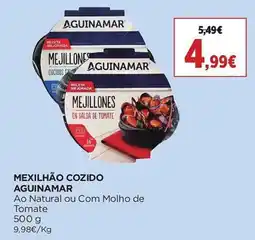 El Corte Inglés Mexilhão cozido aguinamar promoção