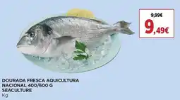 El Corte Inglés Dourada fresca aquicultura promoção