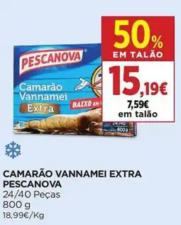 El Corte Inglés Camarão vannamei extra pescanova promoção