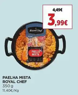 El Corte Inglés Paella mista royal chef promoção