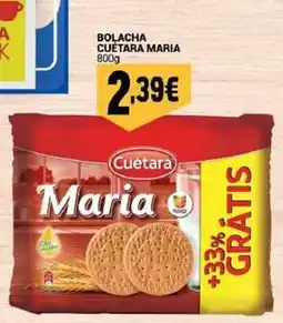 Neomáquina Cuétara Maria promoção