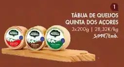 Pingo Doce Tábua de queijos quinta dos açores promoção