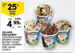 Continente Gelado ben & jerry promoção