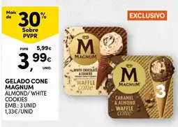 Continente Gelado cone magnum promoção