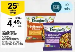 Continente Salteado bonduelle promoção