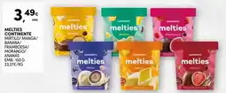 Continente Melties continente promoção